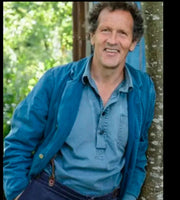 Monty Don Work Jacket blue cotton front view