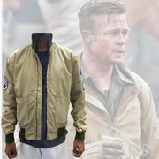 Men’s WW2 Tanker Jacket Military Khaki Bomber Coat