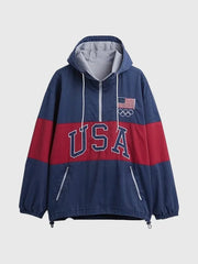 Winter Olympics 2026 Gap Team USA Oversized Anorak Jacket – Milano Cortina