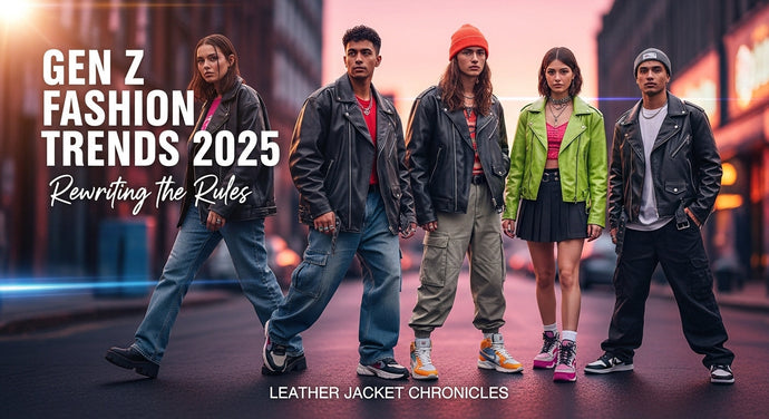 How Gen Z Made Leather Jackets Cool Again