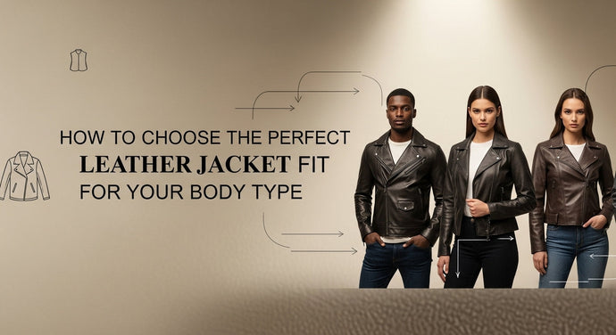 How to Choose the Perfect Leather Jacket Fit for Your Body Type