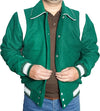 Byron Collar Letterman Varsity Baseball Jacket for College & Casual Wear