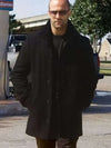 Jason Statham Black Pea Coat Mechanic Resurrection