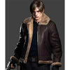 Leon Kennedy Shearling Jacket – Resident Evil 4 Remake