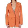 Rumy-Orange-Suede-Blazer-1
