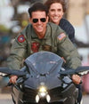Tom Cruise Top Gun G-1 Green Flight Bomber Jacket