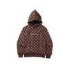 Designer-Inspired Brown Hoodie