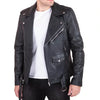 The Enforcer:Leather Biker Jacket