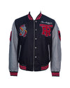True Religion Collegiate Logo Patch Varsity Jacket