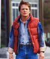 Michael J. Fox Back To The Future Puffer Vest