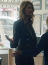 Renata Klein Big Little Lies Classic Crocodile Print Blazer