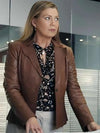 Good American Family S01 Kristine Barnett Brown Blazer