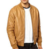 Finn Leather Bomber Jacket