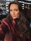 In The City 2026 Whitney Fransway Leather Blazer