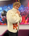 Project Hail Mary Ryan Gosling Rocky Grace Fox Knit Cardigan