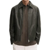Scott Black Leather Biker Jacket