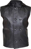Spiderman Noir Black Leather Vest
