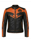 Halloween Jack-o-Lantern Pumpkin Motorcycle Jacket