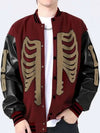 Skeleton Baseball Varsity Jacket