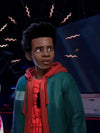 Into The Spider Verse Miles Morales Jacket with Hoodie