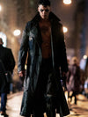 Bill Skarsgård The Crow 2024 Black Coat