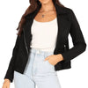 Zenith Olive Green Suede Biker Jacket