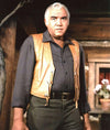 Bonanza Lorne Greene Leather Vest