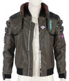 Cyberpunk 2077 Bomber Leather Jacket