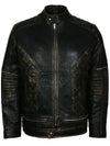 Motorcycle Skull Ride Leather Jacket