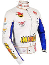 Halloween Pumpkin Printed Racer Jacket
