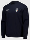 Winter Olympics 2026 Team Italy EA7 Emporio Armani Crew Sweatshirt