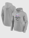 Winter Olympics 2026 Paralympics Embrace Graphic Hoodie – Grey