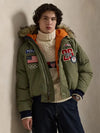 Winter Olympics 2026&nbsp;Team USA Polo Ralph Lauren Fur Hooded Bomber Jacket – Milano Cortina