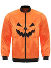 Halloween Scary Jack-o’-Lantern Bomber Jacket