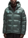 Winter Olympics 2026 lululemon Team Canada Green Hooded Puffer Jacket