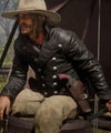 Micah Bell RDR2 Leather Coat Micah Bell Red Dead Redemption 2 Leather Tail Coat