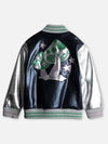 Diane Johnson Black-ish Metallic Bomber Jacket