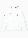 Winter Olympics 2026 Team Italy EA7 Emporio Armani Ski Parachute Puffer Jacket