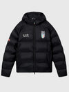 Winter Olympics 2026 Team Italy EA7 Emporio Armani Puffer Jacket – Blac