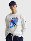 Winter Olympics 2026 - Polo Ralph Lauren Team USA Graphic Long Sleeve T Shirt