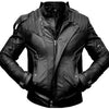 Men's Star-Lord Designer Black Leather Jacket